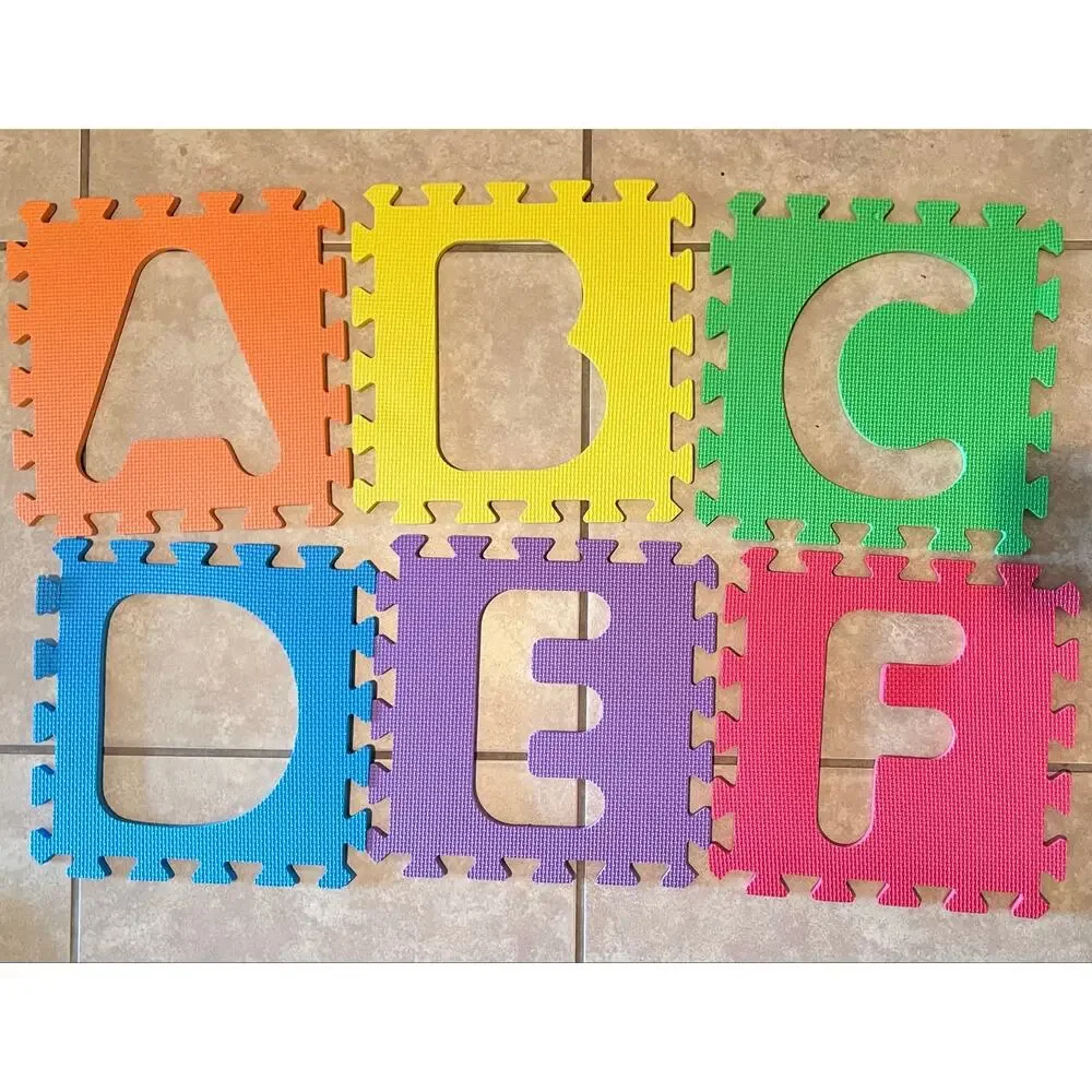 Verdes Alphabet Foam Playmat A to Z Pop out 26 Letters 3+